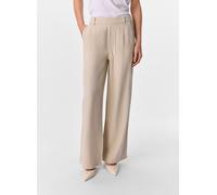 Vêtements OBJECT Objframe Lisa Wide Mw Pant Noos pour Femme L Beige