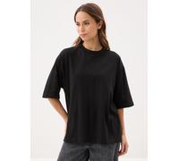 Object Gima 2/4 Oversize Short Sleeve T-shirt Noir S Femme