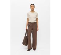 Vêtements OBJECT OBJLISA WIDE PANT NOOS pour 36 Marron