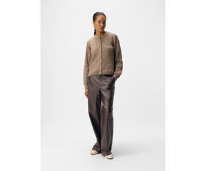Vêtements OBJECT Objmelba Lisa Wide Coated Pant Noos pour Femme 36 Marron