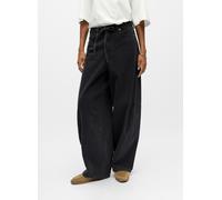 Vêtements OBJECT Objmoji Elsa Mw Super Barrel Jeans 141 pour Femme S Noir