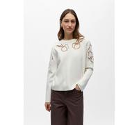 Vêtements OBJECT Objreynard Cutout O-Neck Pullover Div pour Femme XS Blanc