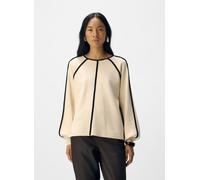 Vêtements OBJECT Objreynard Ls Lo Contrast Pullover Div pour Accessoires L Blanc