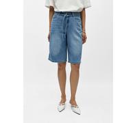Vêtements OBJECT Objrosie Mw Lo Denim Long Shorts Noos pour Femme 38 Bleu