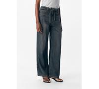 Vêtements OBJECT Objrosie Mw Wide Jeans Noos pour Femme M Gris