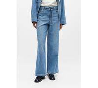 Vêtements OBJECT Objrosie Mw Wide Jeans Noos pour M Bleu