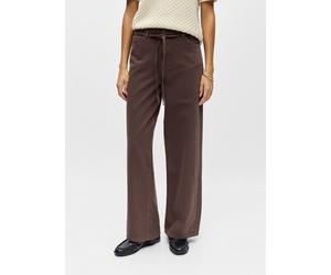 Vêtements OBJECT Objrosie Mw Wide Jeans Noos pour XL Marron