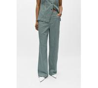 Vêtements OBJECT Objsanni Mw Wide Jeans 144 pour Femme 36 X 32 Blanc