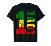 Vêtements One Love Jamaica Rasta Reggae Music Caribbean Pride T-Shirt