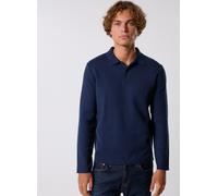 Vêtements Only & Sons ONSCOOPER REG LS 12 POLO KNIT pour Homme L Bleu
