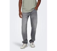 Vêtements Only & Sons ONSEDGE STRAIGHT MG 8202 TAI DNM NOOS pour Homme 34 X 32 Gris