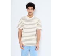 Vêtements Only & Sons ONSIAN REG SS STRIPE STRUCT TEE pour Homme XL Beige
