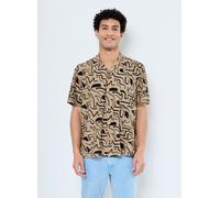 Vêtements Only & Sons ONSKARI AOP RLX RESORT SS PLIZZE pour Accessoires S Beige
