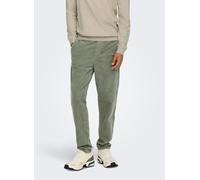 Vêtements Only & Sons ONSLINUS TAP CORDUROY 0185 PANT NOOS pour Homme L Vert