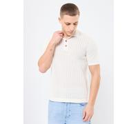 Vêtements Only & Sons ONSMOON REG 12 SS POLO KNIT pour Homme L Beige