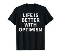 Vêtements optimistes - Design optimistes Amusants T-Shirt Graphique avec Valeur