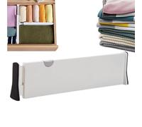 Vêtements organisateur de tiroir | Séparateurs de commode rembourrés en mousse Séparateur réglable,Organisateurs d'armoires domestiques pour cuisine, vestiaire, salle de bain, chambre à coucher, salle