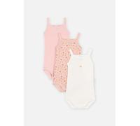 Vêtements Petit Bateau 3 Bodies A Bretelles - A09Y800 pour Enfant 3M Blanc