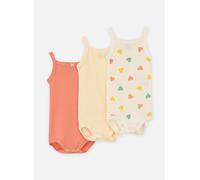 Vêtements Petit Bateau 3 Bodies A Bretelles A0CXM00 pour Enfant 3M Multicolore