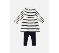 Vêtements Petit Bateau Ensemble Long X2 Leopoldine pour Accessoires 6M Blanc