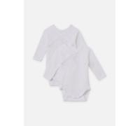 Lot de 2 Bodies Naissance Manches Longues en Coton Bio - Bébé par Petit Bateau 6M