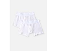 Vêtements Petit Bateau Lot de 2 Boxers Rayés Garçon pour 2A Blanc