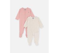 Vêtements Petit Bateau Lot de 2 Pyjamas Coeurflo pour Accessoires 6M Blanc