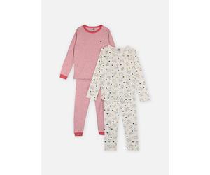 Vêtements Petit Bateau Lot de 2 Pyjamas Tristan pour Enfant 10A Blanc