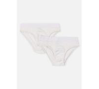 Vêtements Petit Bateau Lot de 2 Slips Unis pour Enfant 5A Blanc
