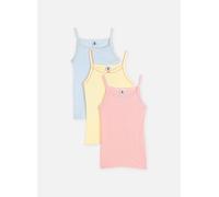 Vêtements Petit Bateau Lot de 3 Chemises à Bretelles POP pour Enfant 4A Multicolore
