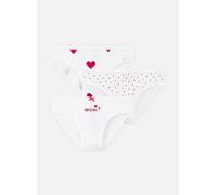 Culottes & slips filles Petit Bateau A00FP X3 Blanc 36 mois