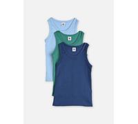Vêtements Petit Bateau Lot de 3 Débardeurs Unis pour Enfant 6A Multicolore
