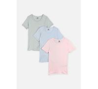 Vêtements Petit Bateau Lot de 3 Tee-Shirts Manches Courtes Fill pour Enfant 3A Multicolore