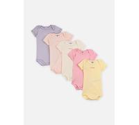 Vêtements Petit Bateau Lot de 5 bodies Manches Courtes Semaine pour Enfant 18M Multicolore