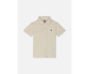 Vêtements Petit Bateau Polo MC Brasier pour Enfant 10A Blanc