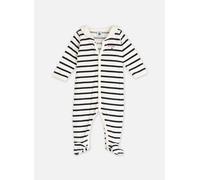 Pyjama bébé mixte en velours imprimé rayures marine 18M(81CM)