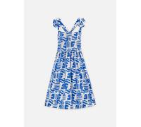 Petit Bateau A0CNJ Robe sans Manches A Bretelles, Marshmallow/Porcelana, 3 Ans Fille