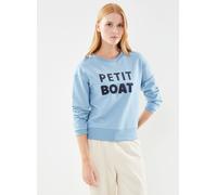 Vêtements Petit Bateau Sweat Shirt Luciole pour Femme XXS Bleu