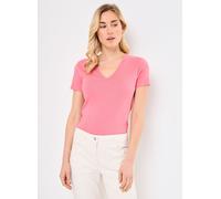 Vêtements Petit Bateau T-shirt l'iconique manches courtes col V pour Accessoires XL Rose