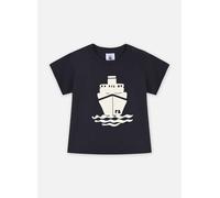 Vêtements Petit Bateau Tee Shirt Mc Faon pour Enfant 6M Bleu