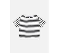 Vêtements Petit Bateau Tee Shirt MC Fille Carma pour Accessoires 12A Blanc