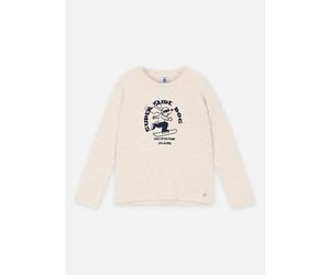 Vêtements Petit Bateau Tee Shirt ML Logan pour Enfant 6A Gris