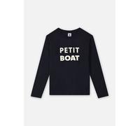Vêtements Petit Bateau Tee Shirt ML Logan pour Enfant 8A Bleu