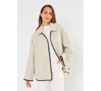 Vêtements Pieces Pcalice Ls Jacket D2D pour Femme XS Beige