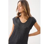 Vêtements Pieces Pcalice Ss Glitter Tee Jrs Noos Bc pour Femme XS Noir