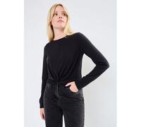 Vêtements Pieces Pcanora Ls Knot Top Bc pour Femme XS Noir