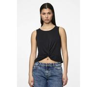Vêtements Pieces PCANORA SL KNOT TOP JRS NOOS BC pour Femme L Noir