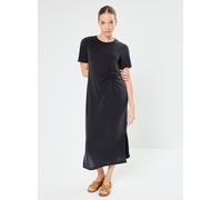 Vêtements Pieces Pcanora Ss O-Neck Midi Knot Dress Bc pour Accessoires XS Noir