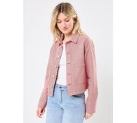 Vêtements Pieces PCBILLO DENIM JACKET pour Femme XS Rouge