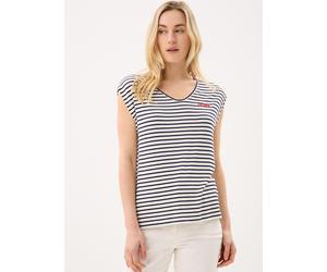 Vêtements Pieces Pcbillo Emb Jrs Tee Bc pour Femme M Bleu
